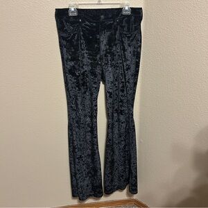 Wrangler Black Velvet Bell Bottoms